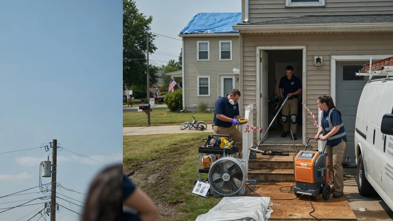 Water Damage Repair in Big Prairie, OH near me